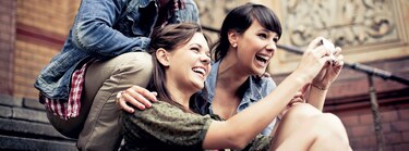 friends taking a photo