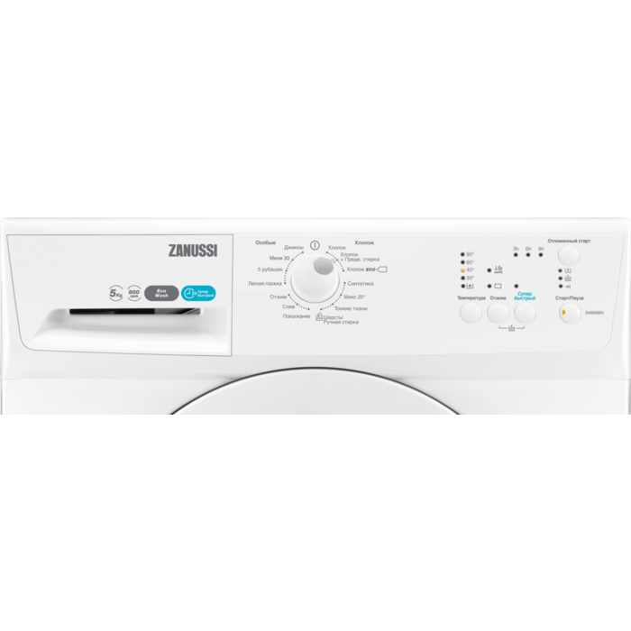 Zanussi - Пральна машина з фронтальним завантаженням - ZWSE680V