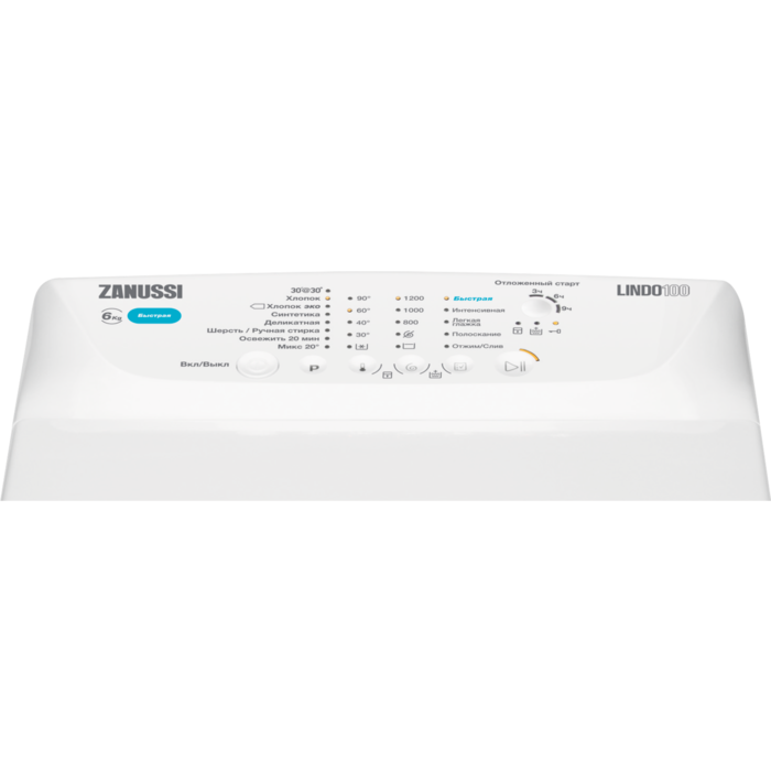 Zanussi - Пральна машина з вертикальним завантаженням - ZWY61224CI